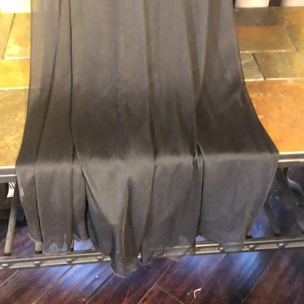 B Smart black chiffon formal dress size 3